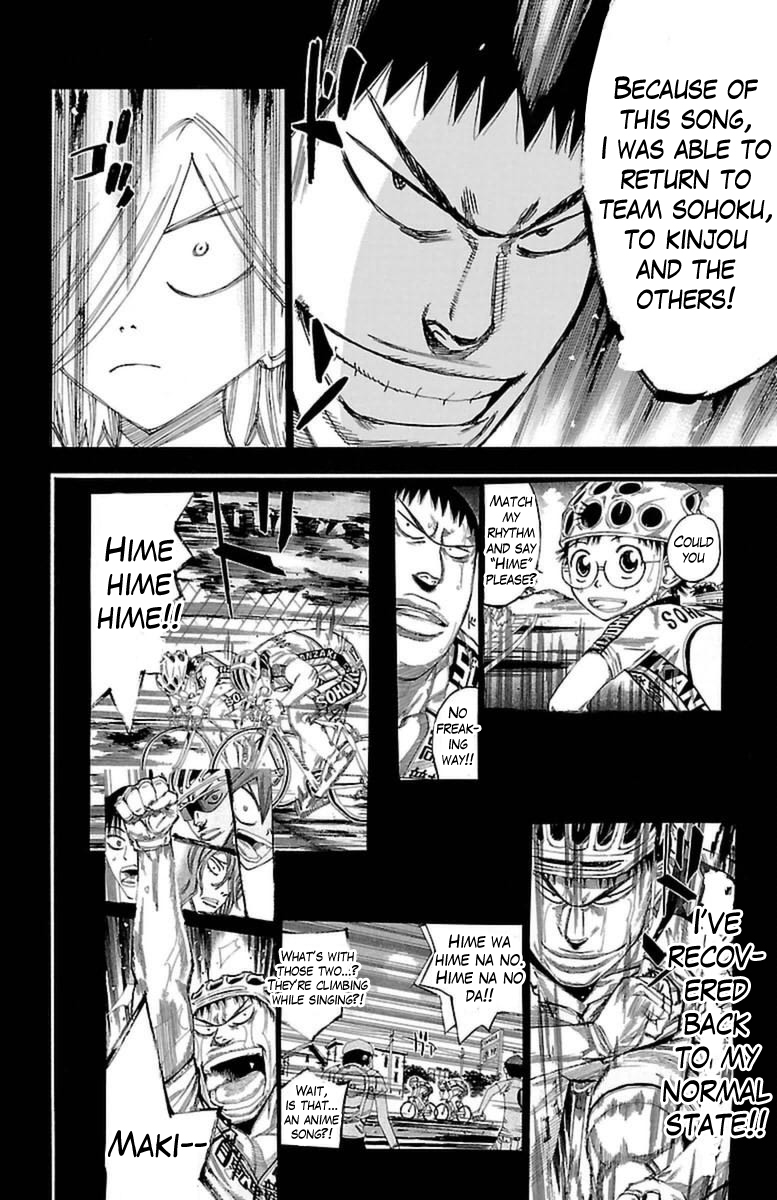 Yowamushi Pedal chapter 365 page 11