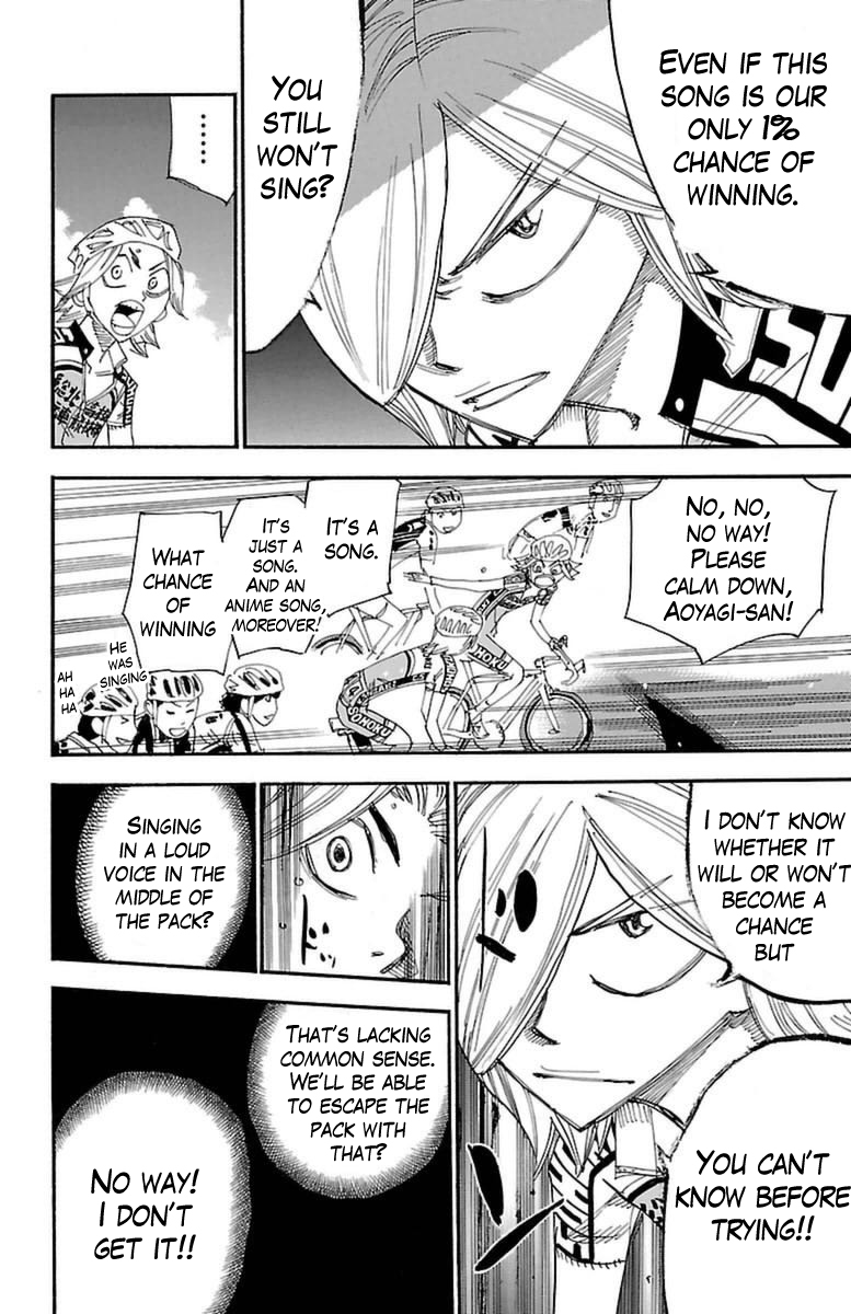 Yowamushi Pedal chapter 365 page 15