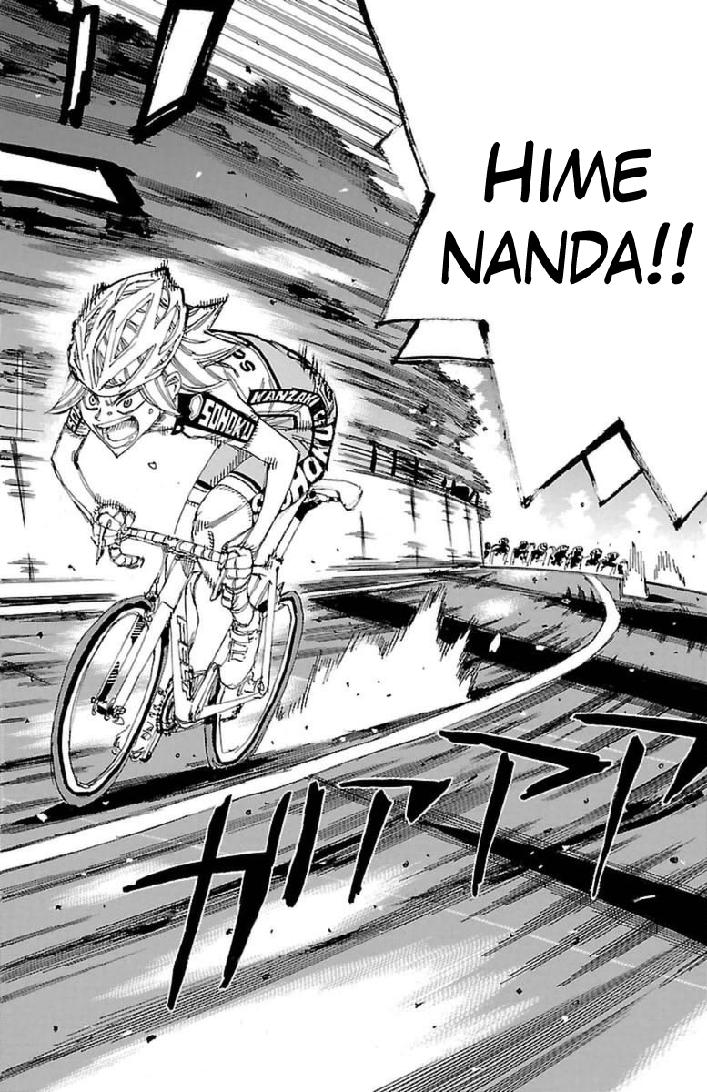 Yowamushi Pedal chapter 365 page 25