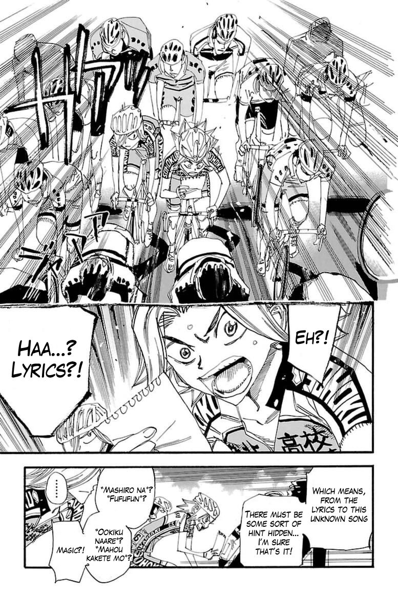 Yowamushi Pedal chapter 365 page 4