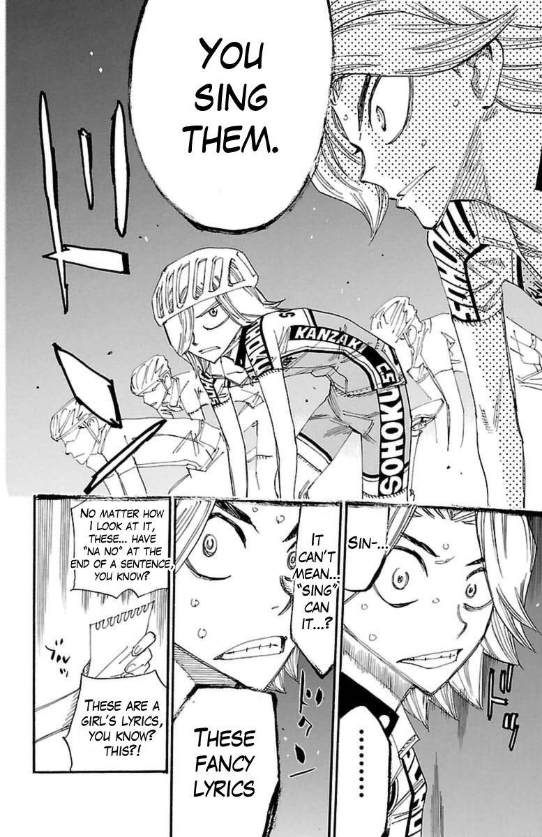 Yowamushi Pedal chapter 365 page 7