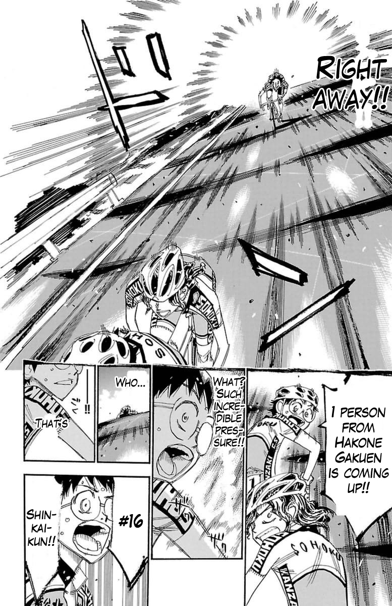 Yowamushi Pedal chapter 366 page 10