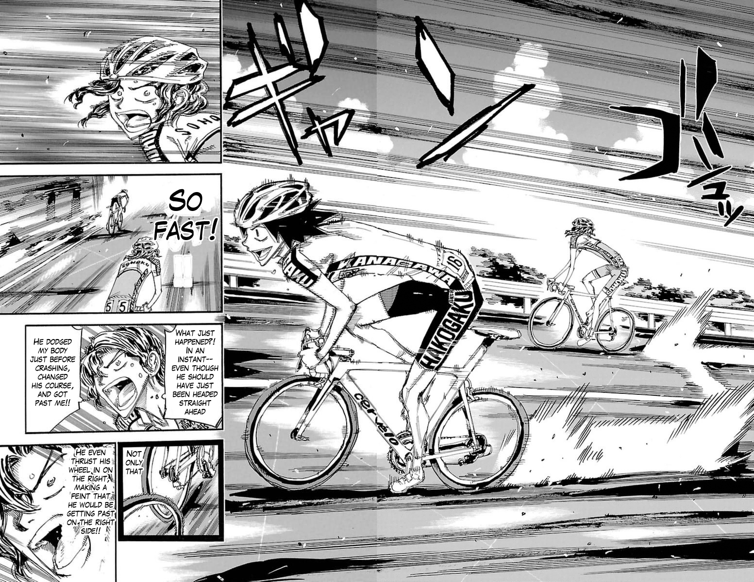 Yowamushi Pedal chapter 366 page 17