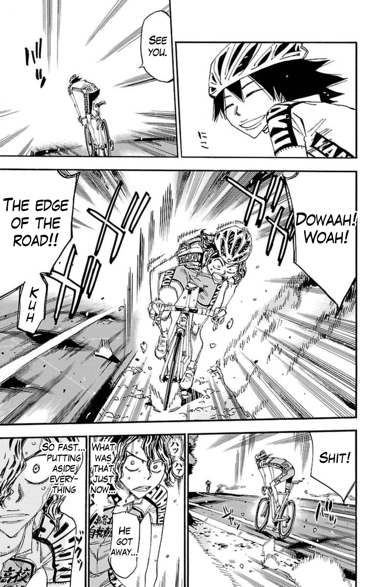 Yowamushi Pedal chapter 366 page 21