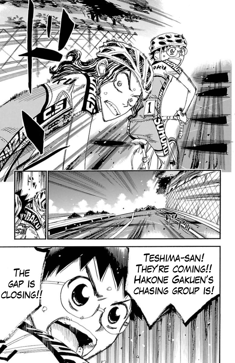 Yowamushi Pedal chapter 366 page 4