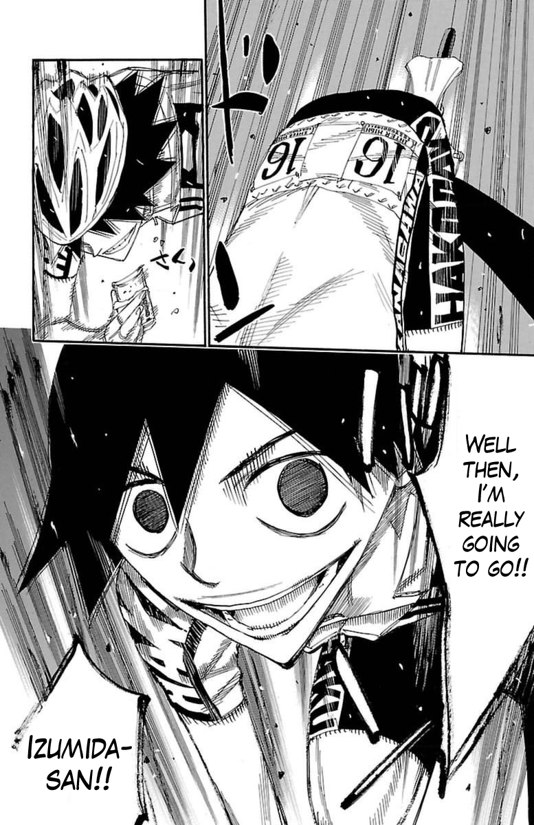 Yowamushi Pedal chapter 366 page 7