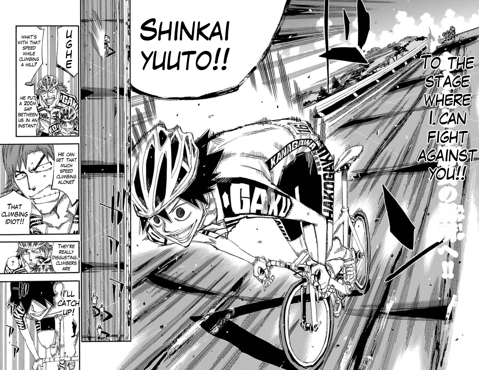 Yowamushi Pedal chapter 366 page 9