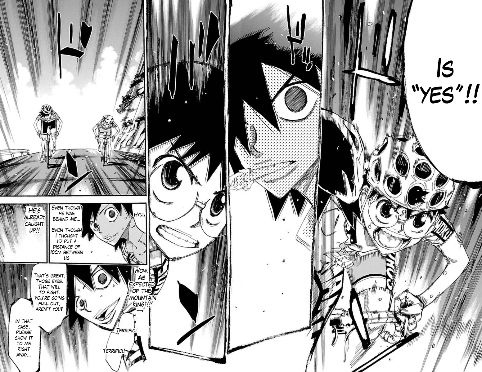 Yowamushi Pedal chapter 367 page 14