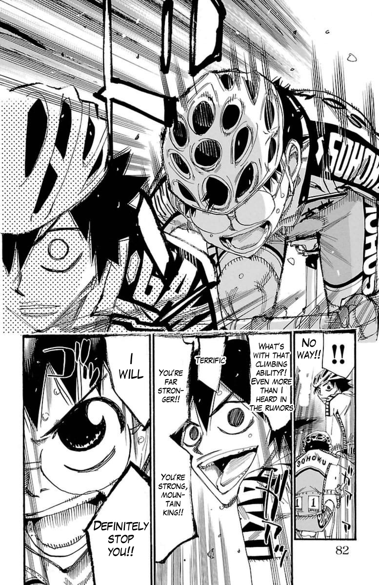 Yowamushi Pedal chapter 367 page 16