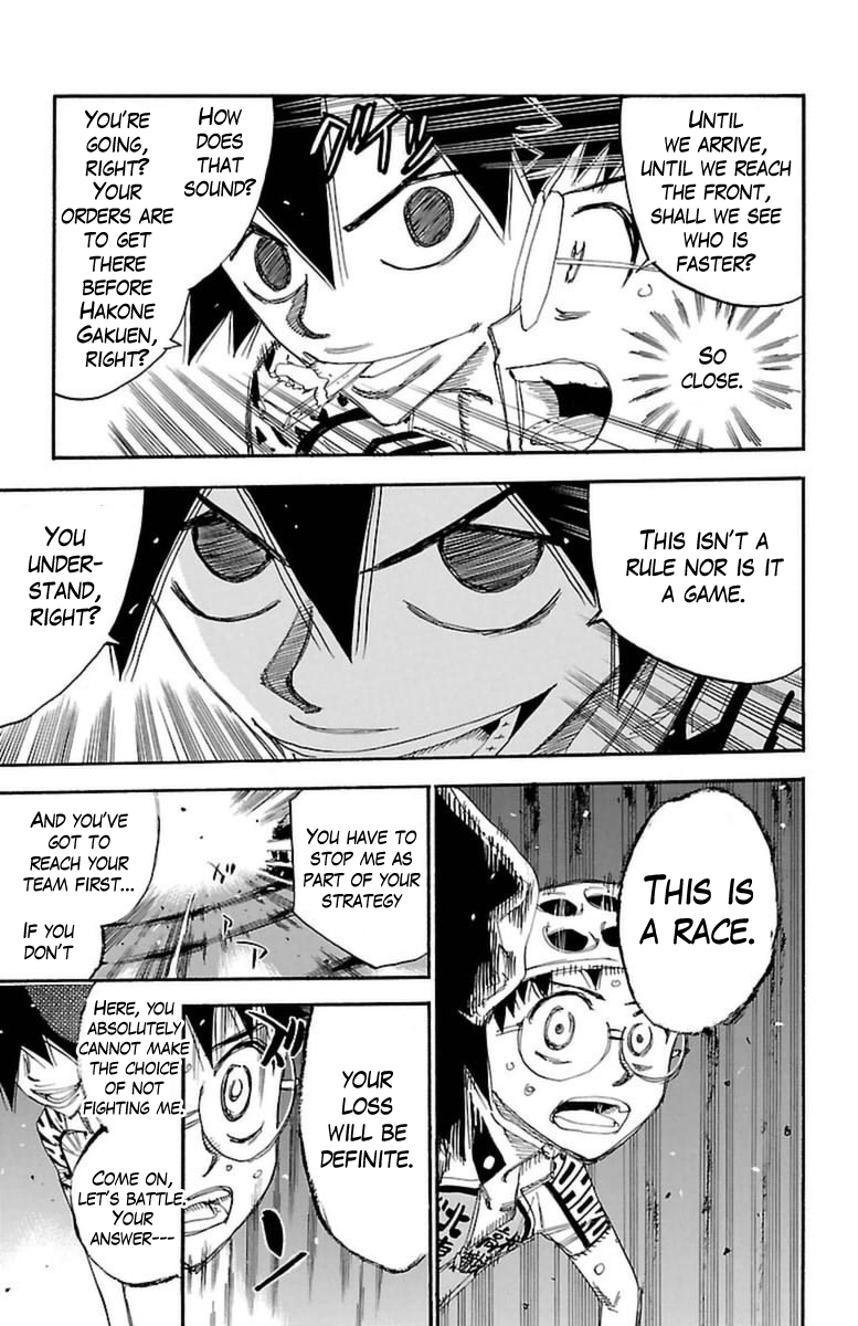 Yowamushi Pedal chapter 367 page 4