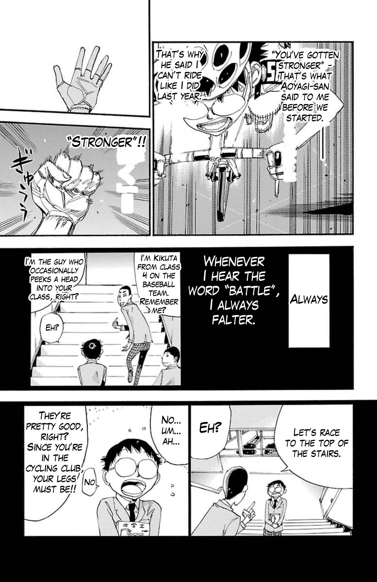 Yowamushi Pedal chapter 367 page 9