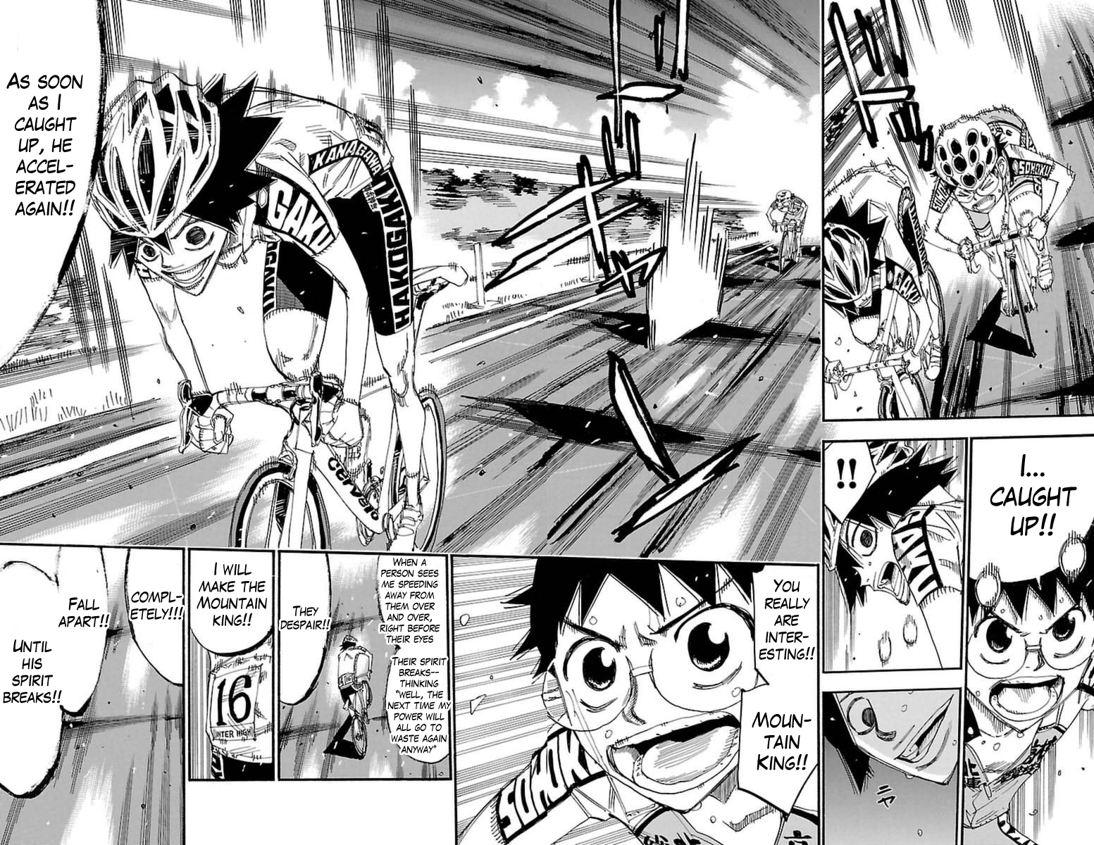 Yowamushi Pedal chapter 368 page 10