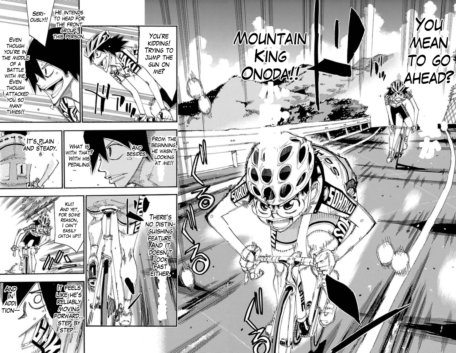 Yowamushi Pedal chapter 368 page 13