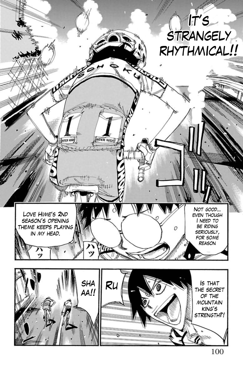 Yowamushi Pedal chapter 368 page 14