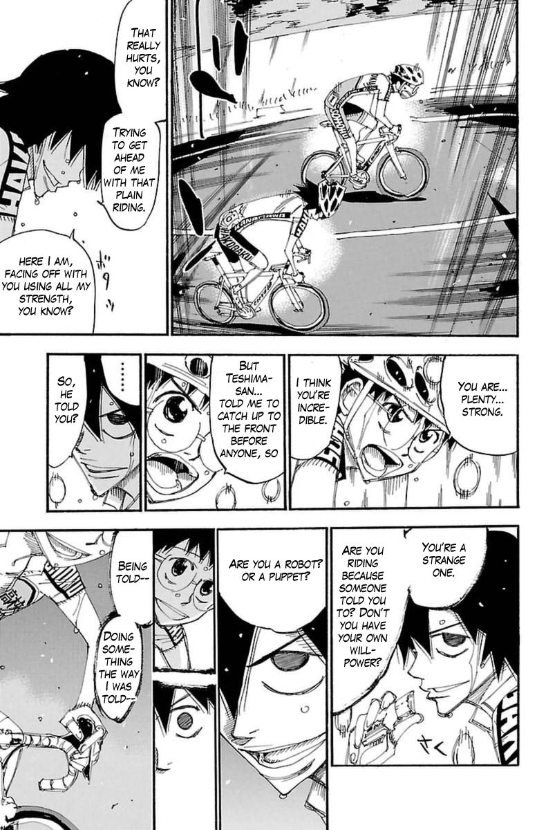 Yowamushi Pedal chapter 368 page 15