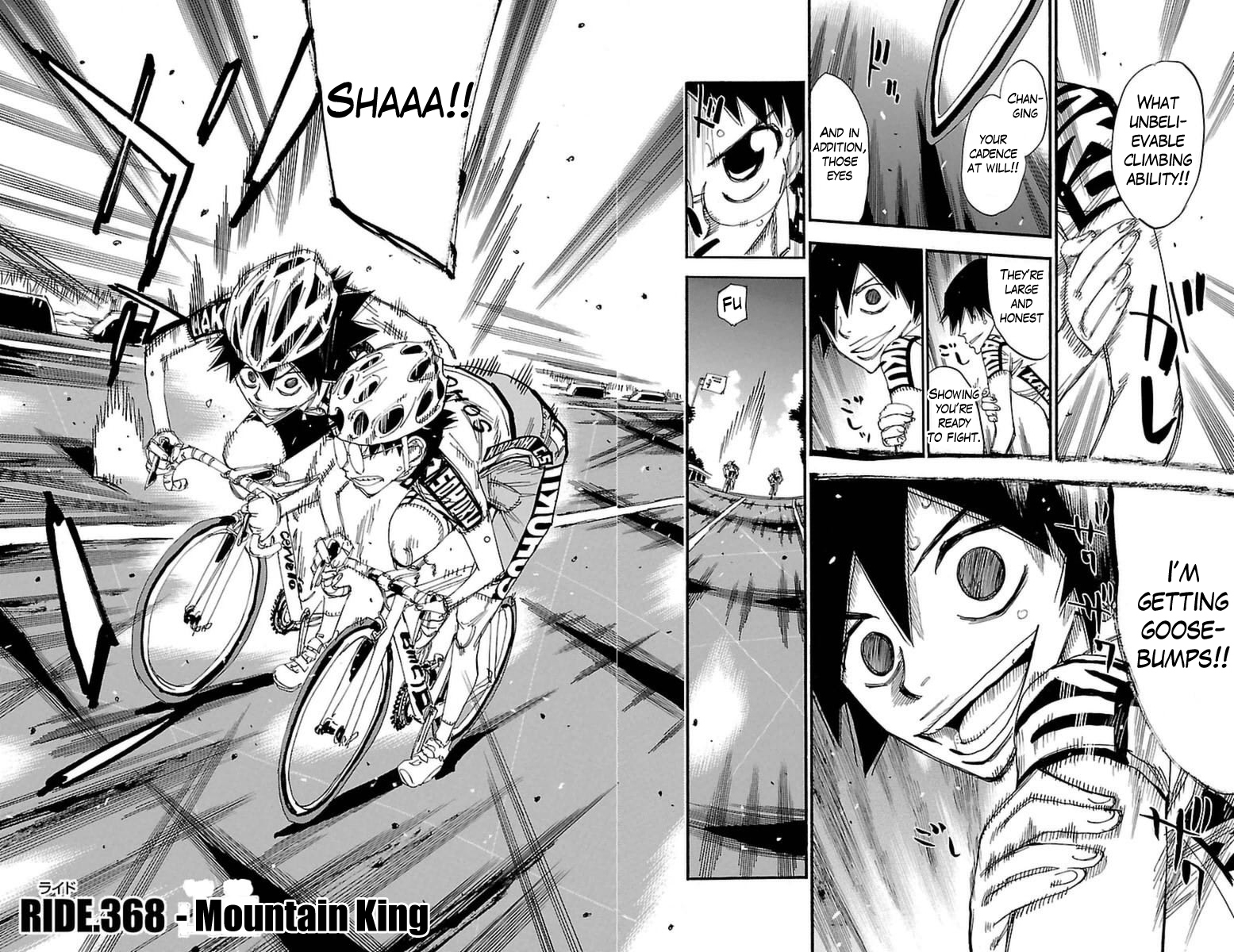 Yowamushi Pedal chapter 368 page 2