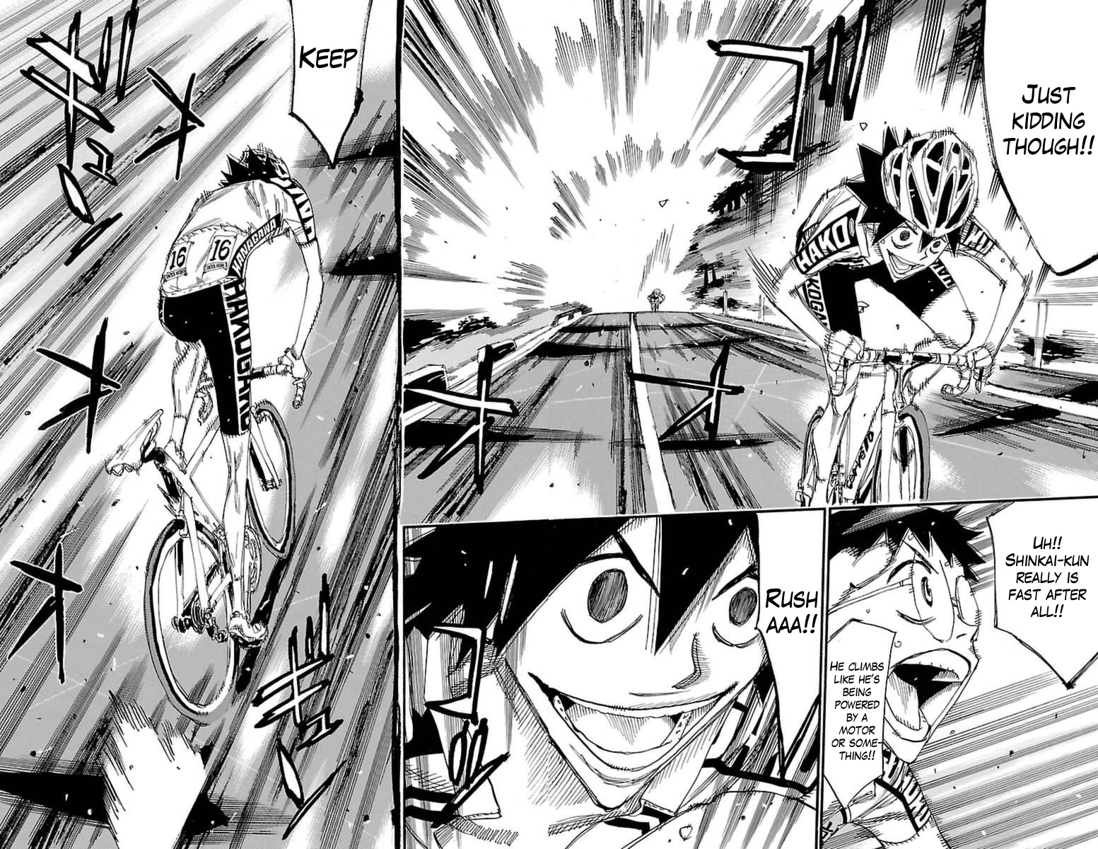 Yowamushi Pedal chapter 368 page 7