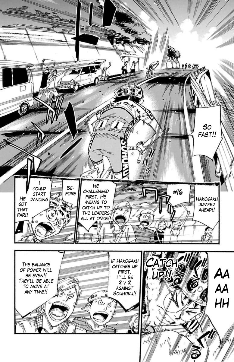 Yowamushi Pedal chapter 369 page 13