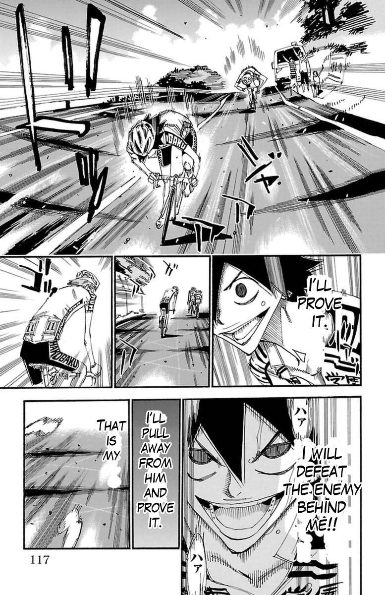 Yowamushi Pedal chapter 369 page 14