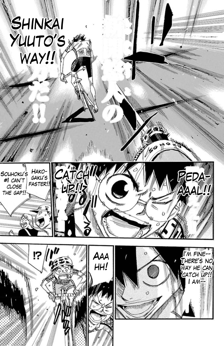 Yowamushi Pedal chapter 369 page 16