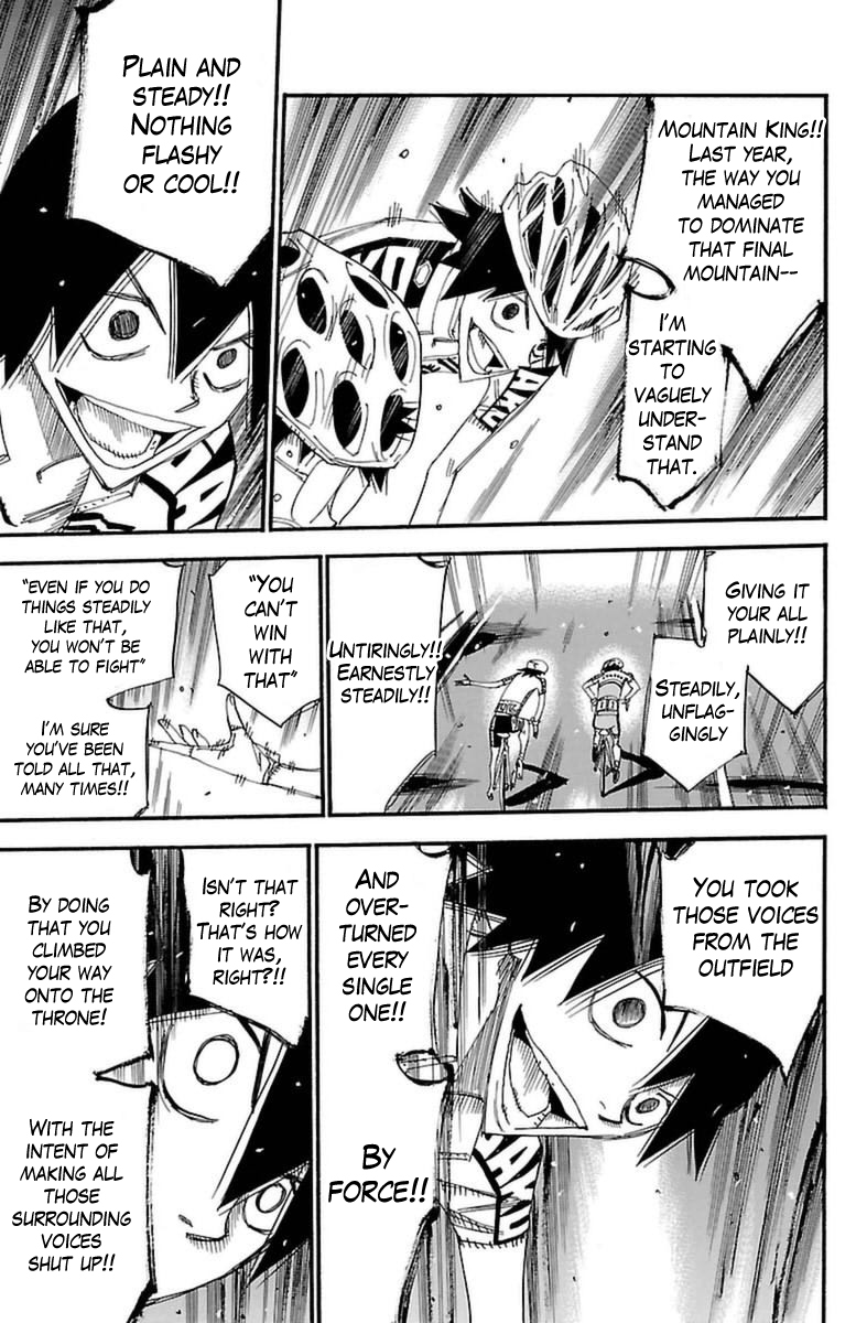 Yowamushi Pedal chapter 369 page 6