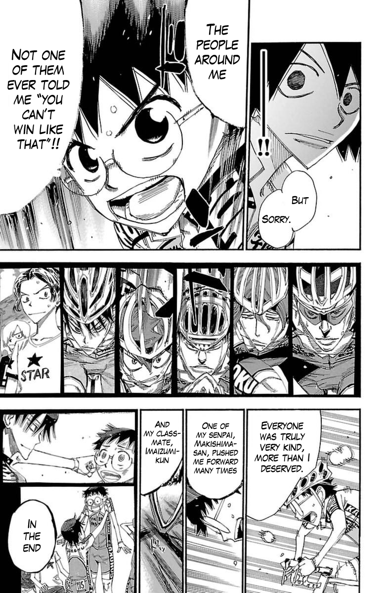 Yowamushi Pedal chapter 369 page 8