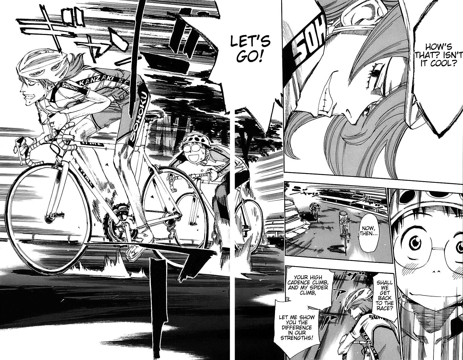 Yowamushi Pedal chapter 37 page 17