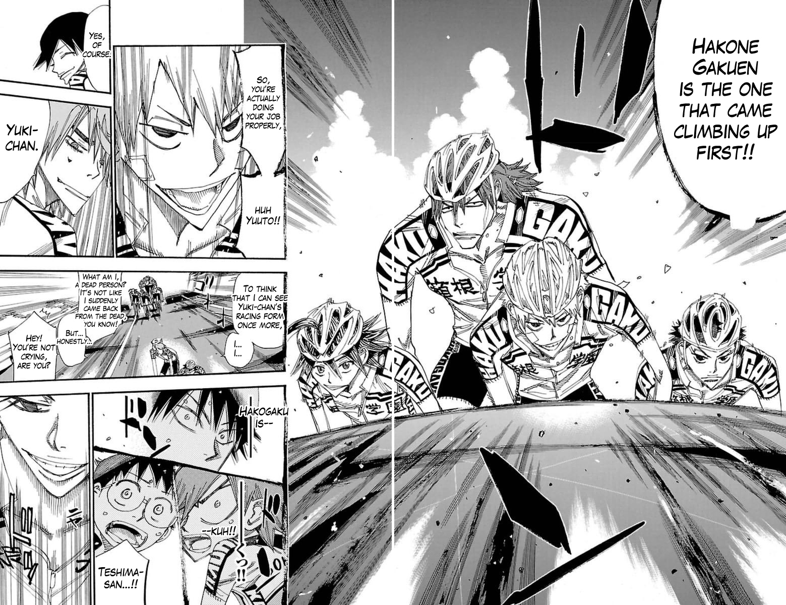 Yowamushi Pedal chapter 370 page 11