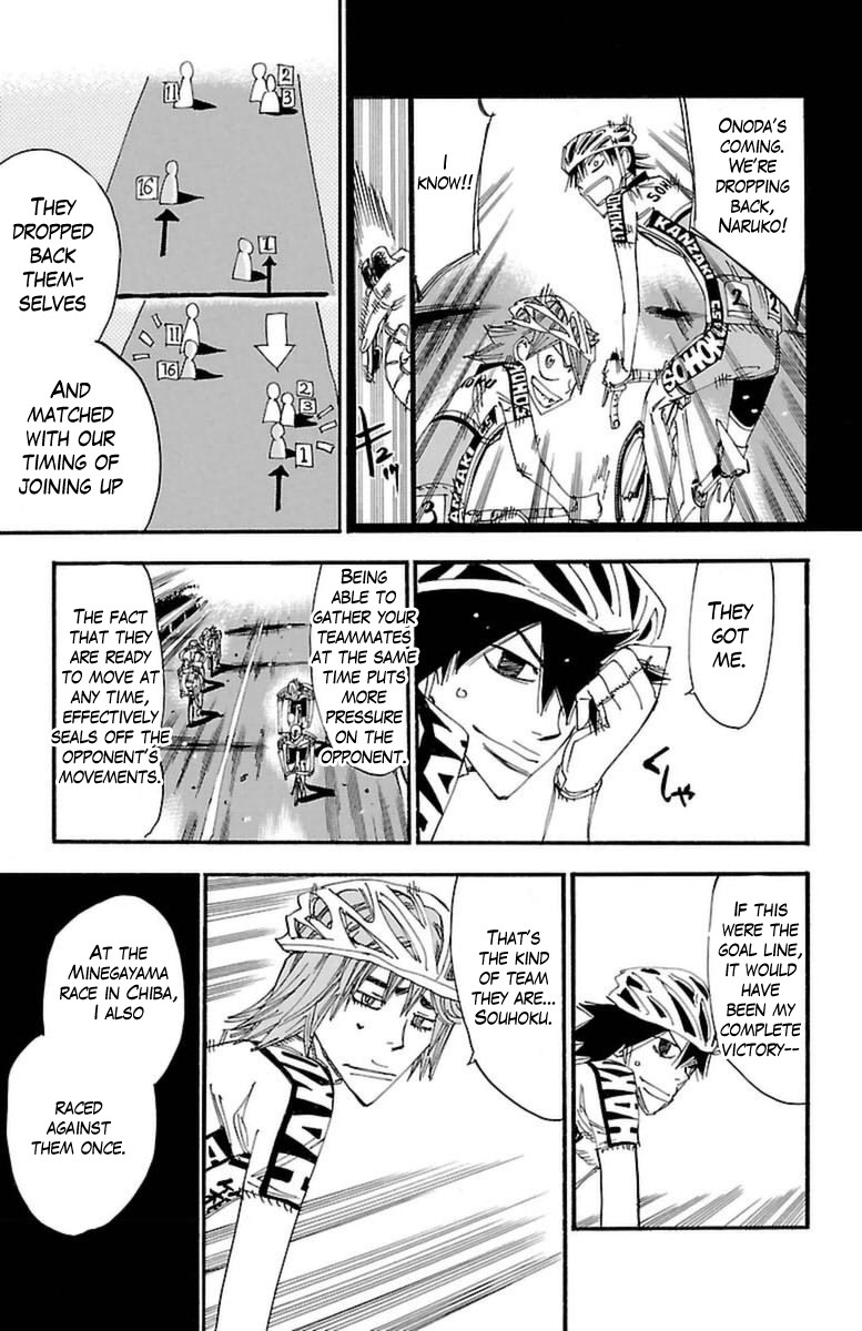 Yowamushi Pedal chapter 370 page 3