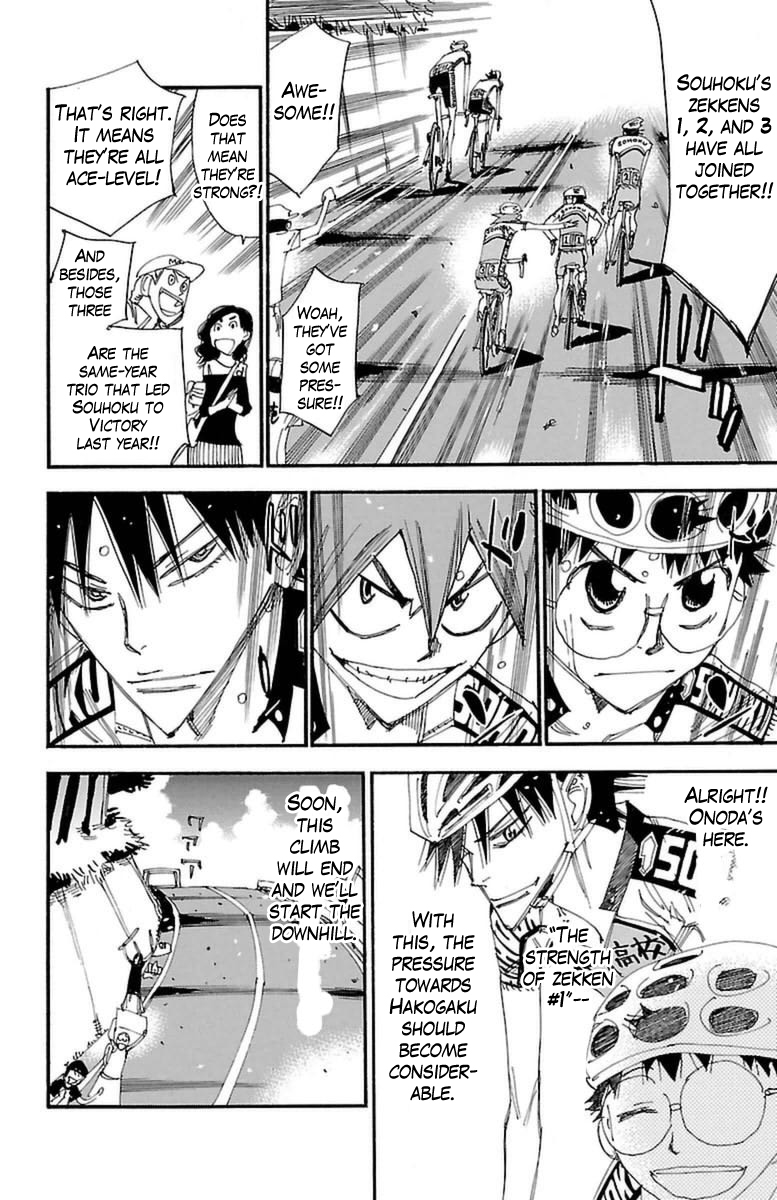 Yowamushi Pedal chapter 370 page 5