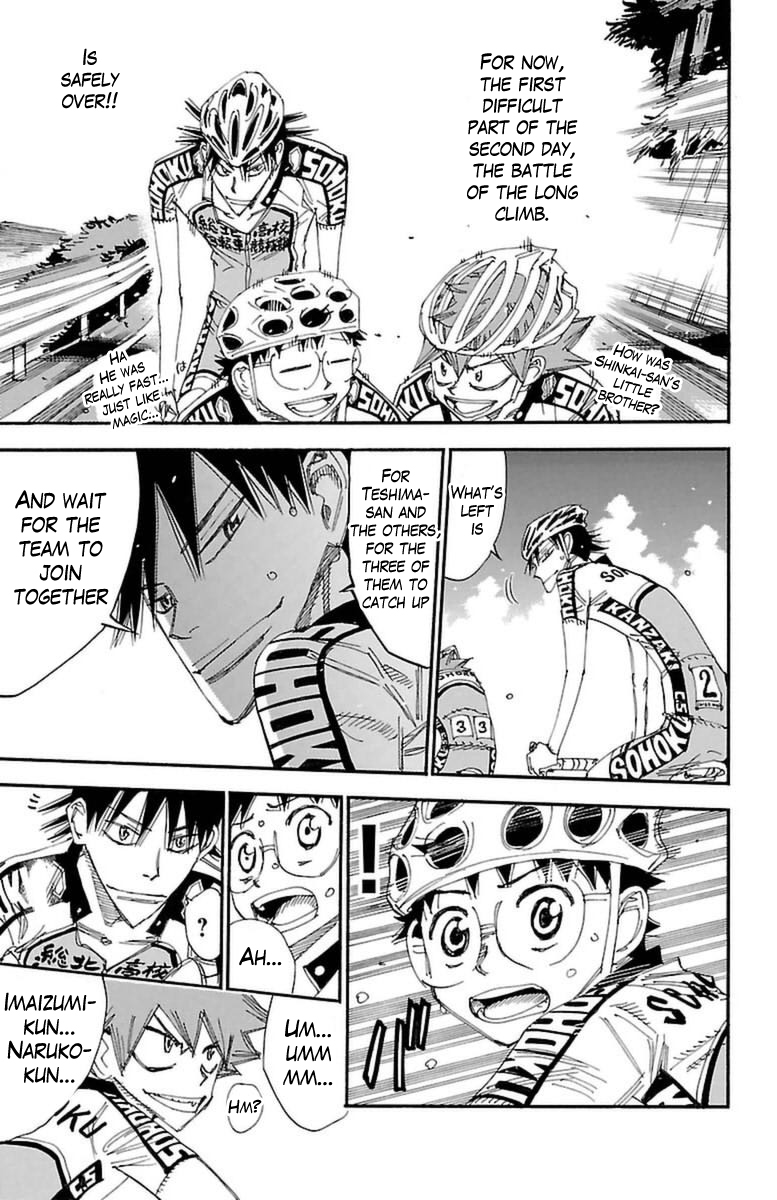 Yowamushi Pedal chapter 370 page 6