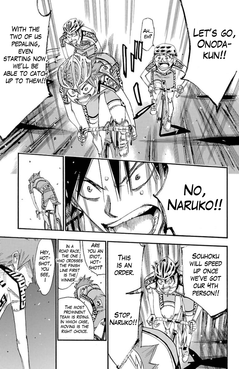 Yowamushi Pedal chapter 371 page 10