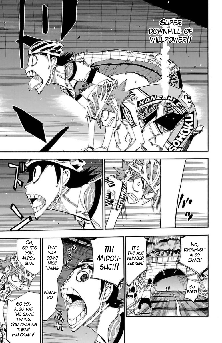 Yowamushi Pedal chapter 371 page 15