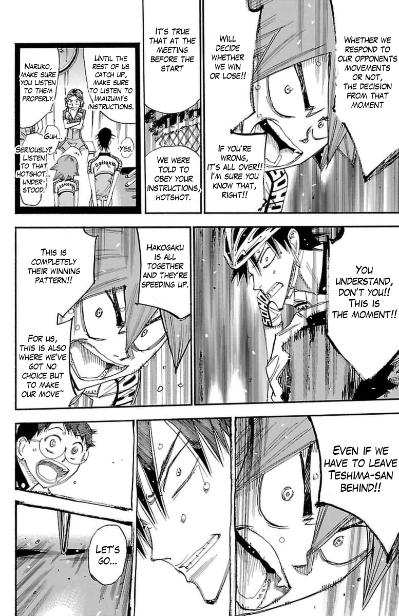 Yowamushi Pedal chapter 371 page 9