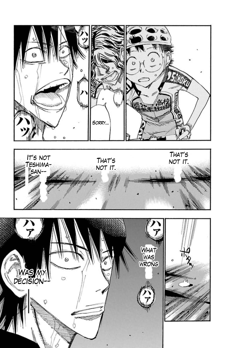 Yowamushi Pedal chapter 372 page 23