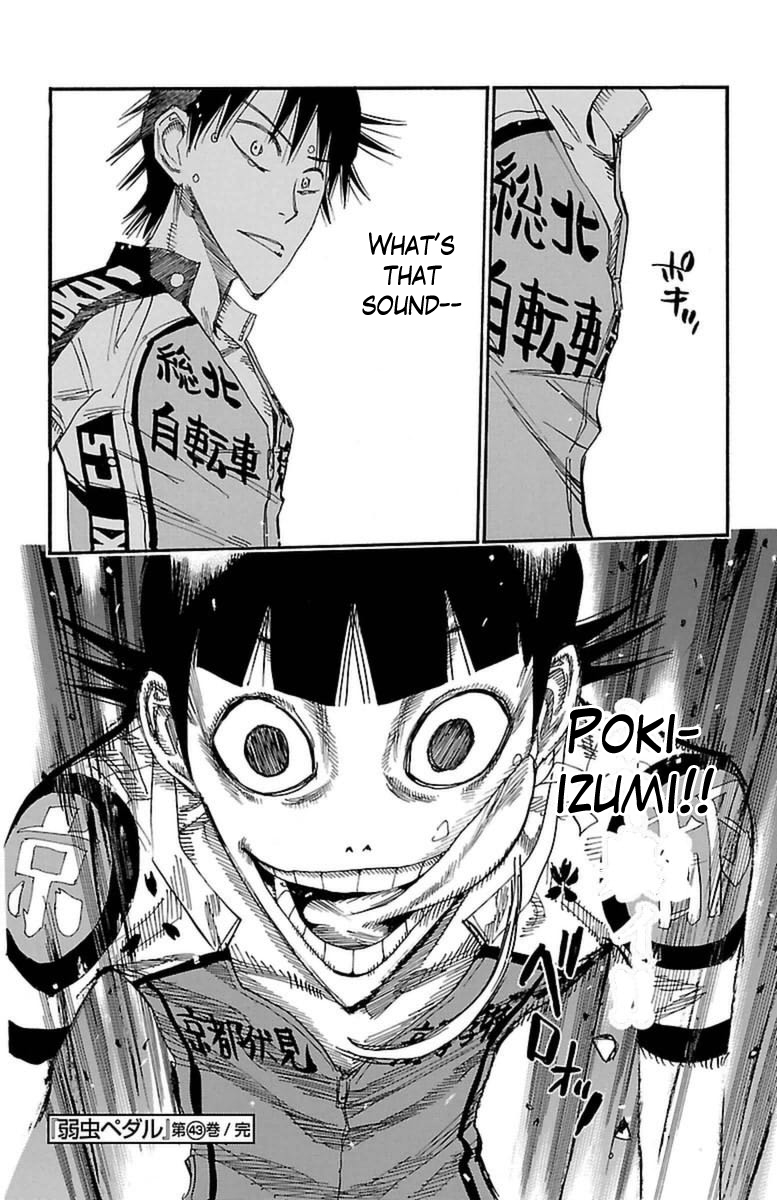 Yowamushi Pedal chapter 372 page 24