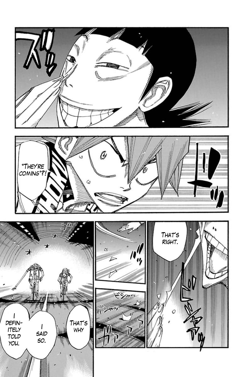 Yowamushi Pedal chapter 372 page 4