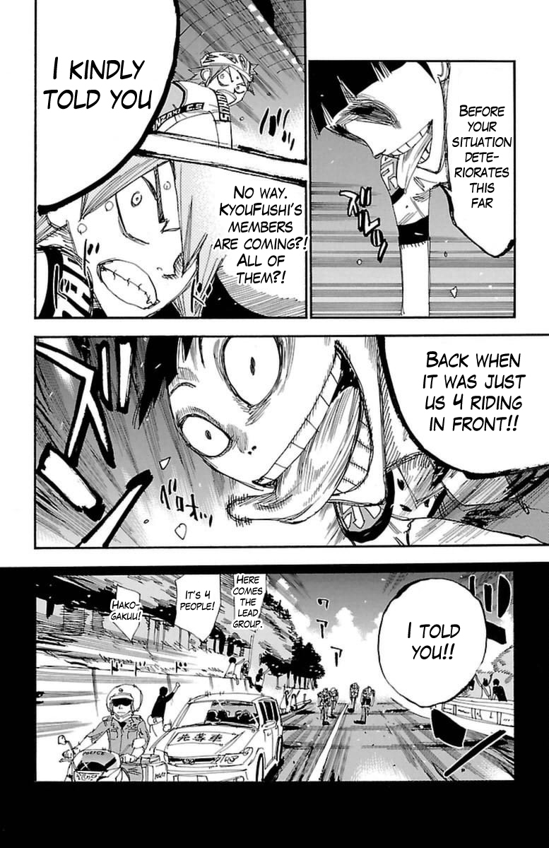 Yowamushi Pedal chapter 372 page 5