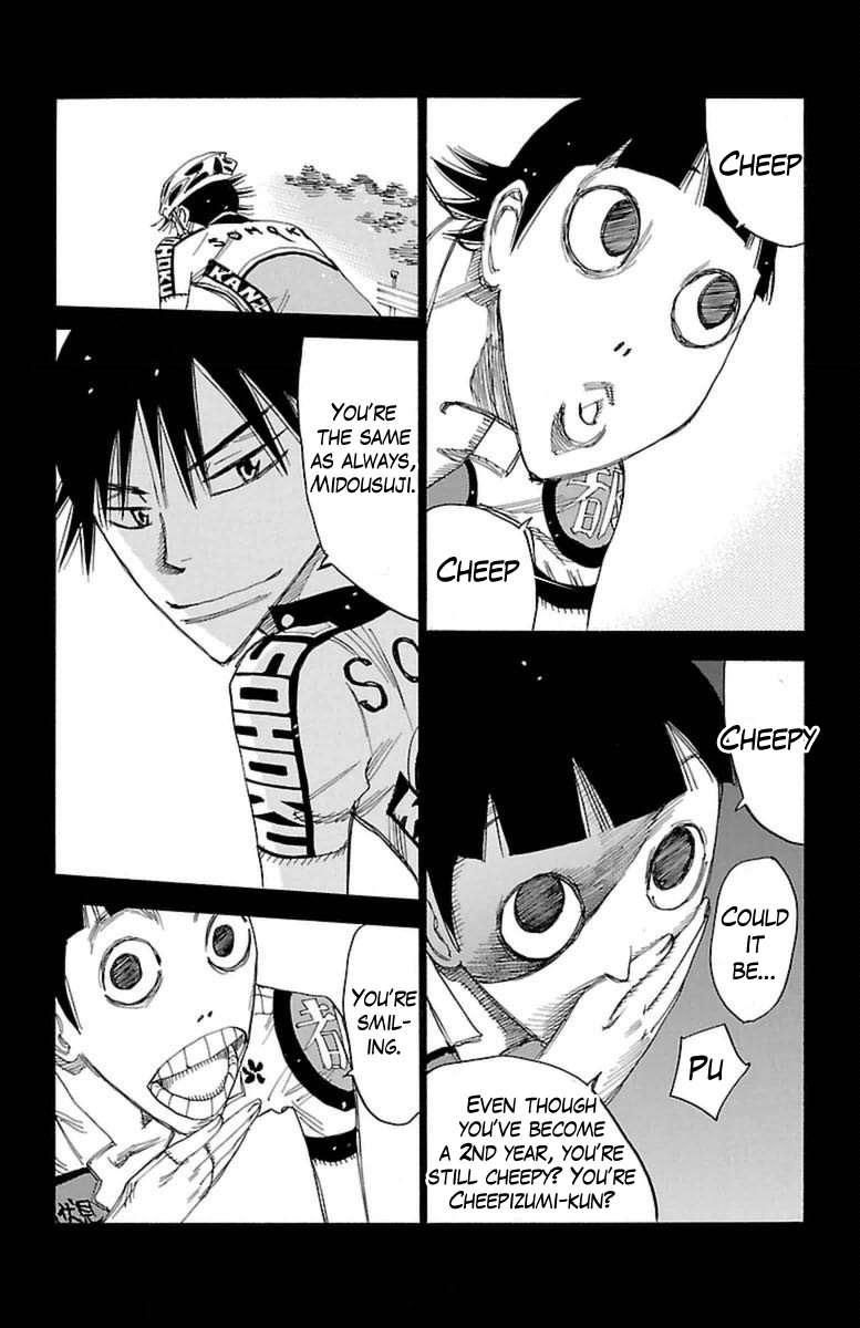 Yowamushi Pedal chapter 372 page 7