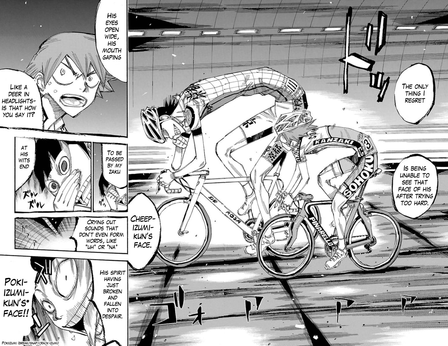 Yowamushi Pedal chapter 372 page 9