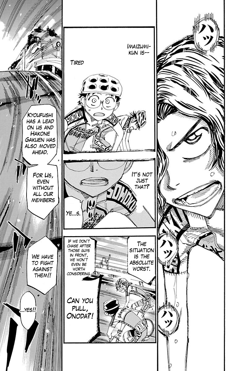 Yowamushi Pedal chapter 373 page 3