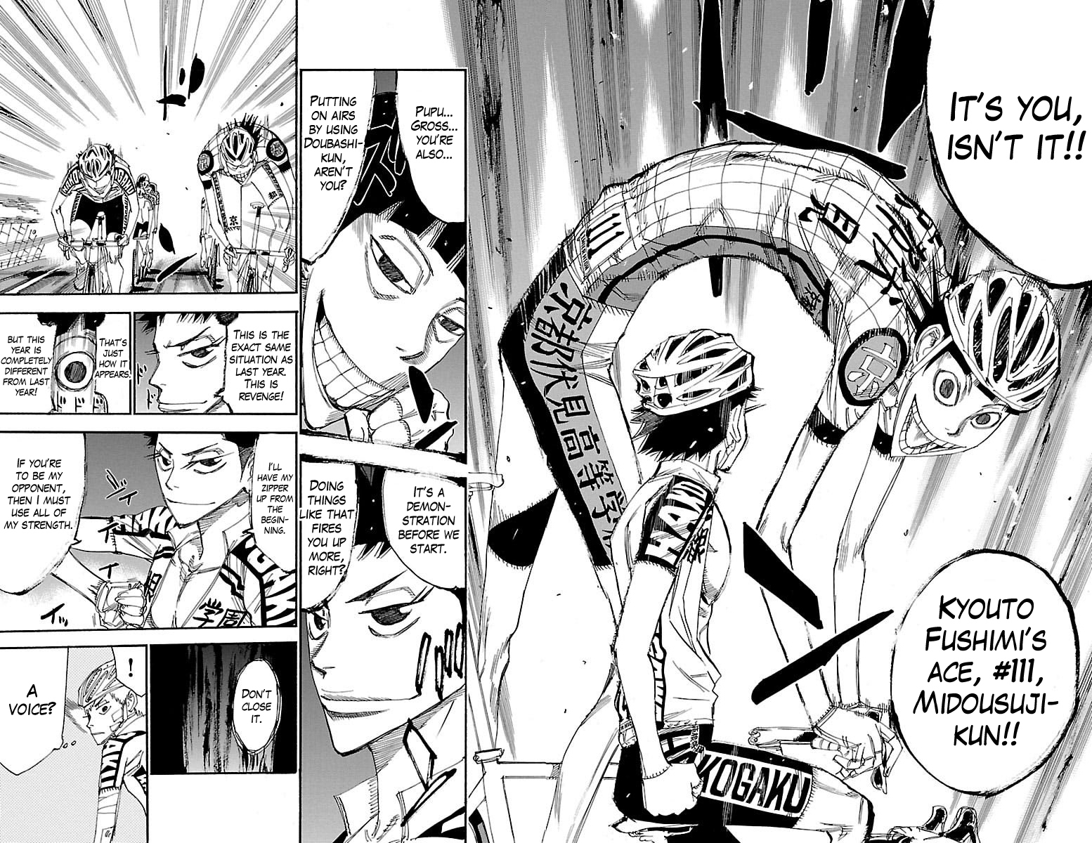 Yowamushi Pedal chapter 374 page 10