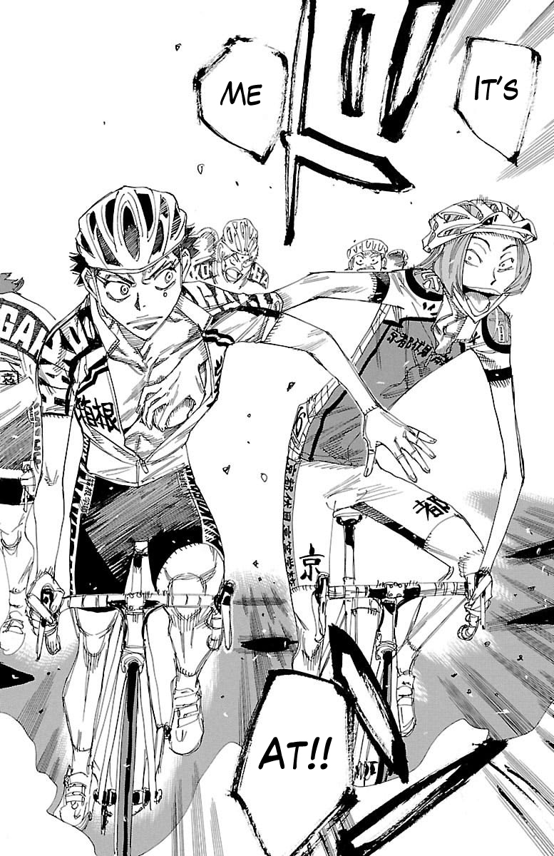 Yowamushi Pedal chapter 374 page 13