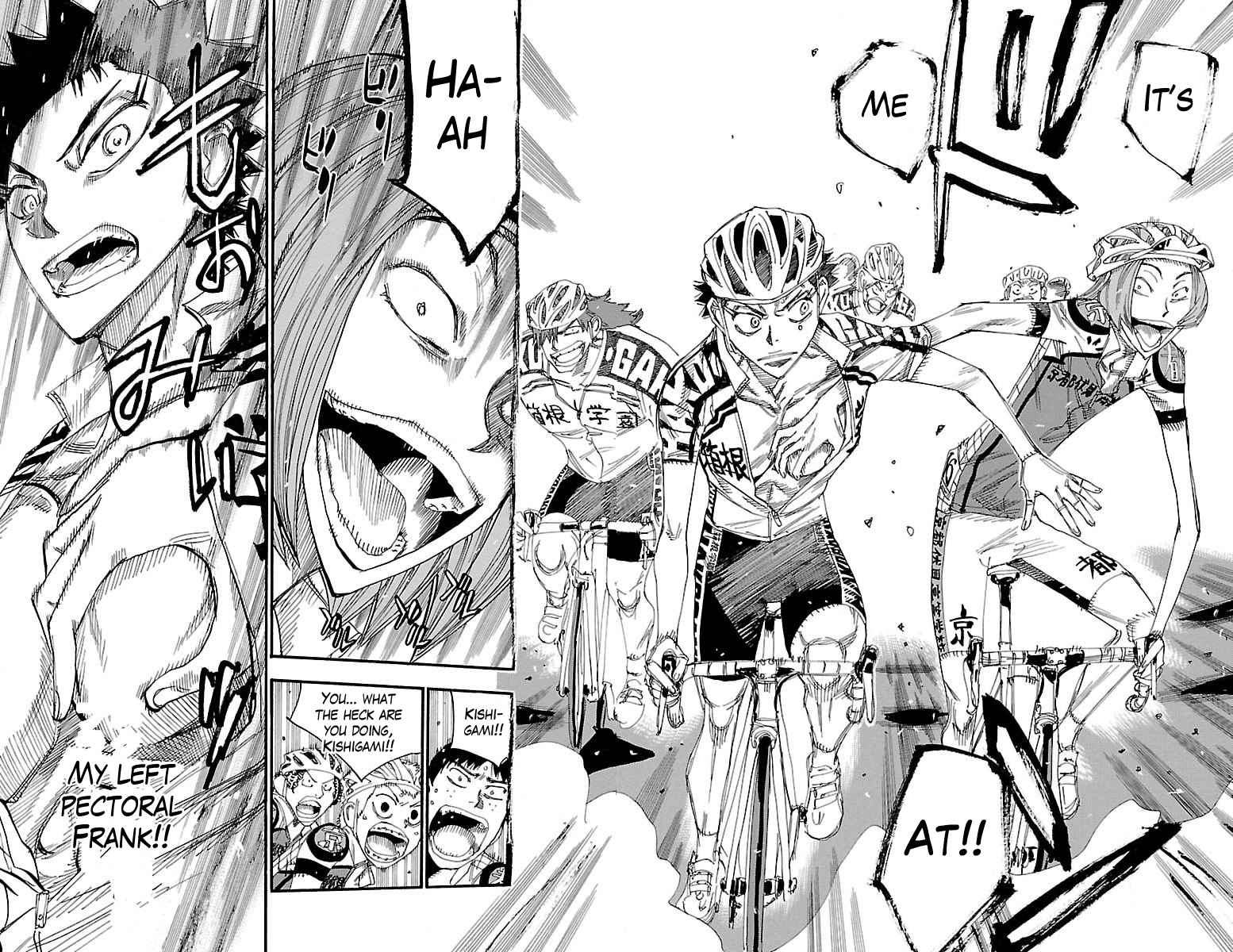 Yowamushi Pedal chapter 374 page 14