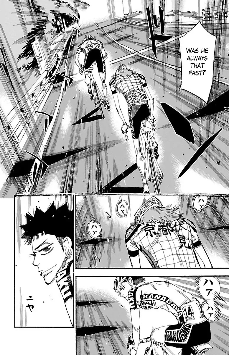 Yowamushi Pedal chapter 375 page 12