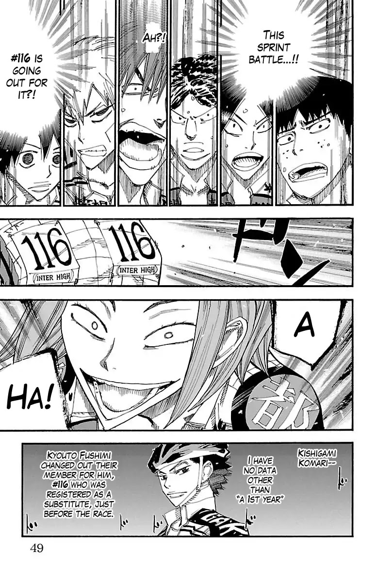 Yowamushi Pedal chapter 375 page 3