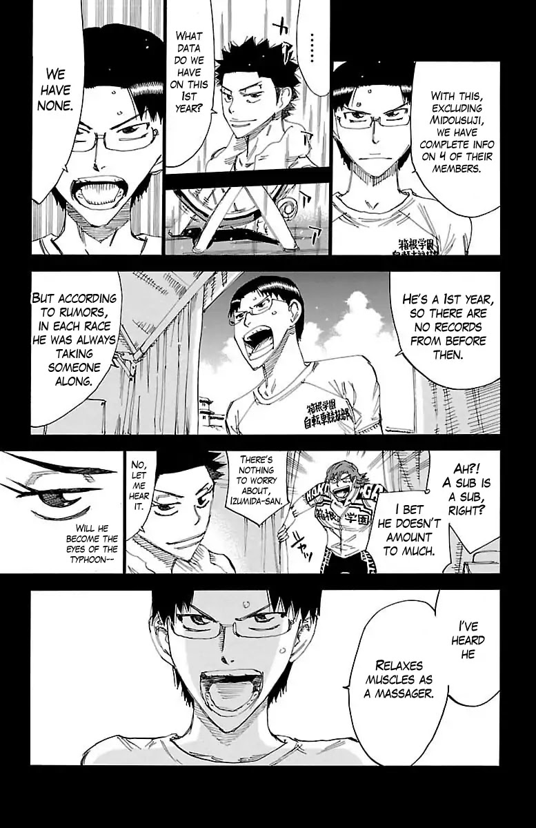 Yowamushi Pedal chapter 375 page 5