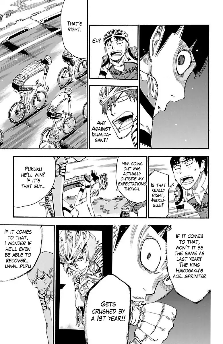 Yowamushi Pedal chapter 376 page 12