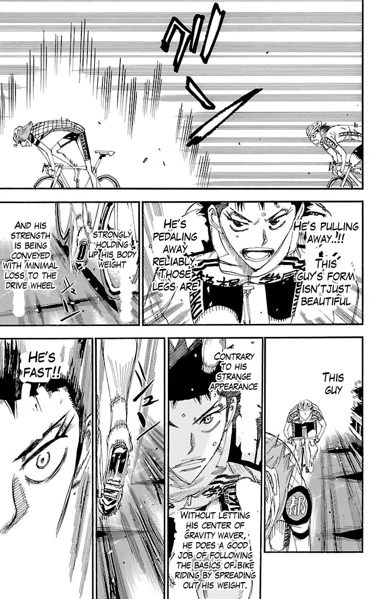 Yowamushi Pedal chapter 376 page 14