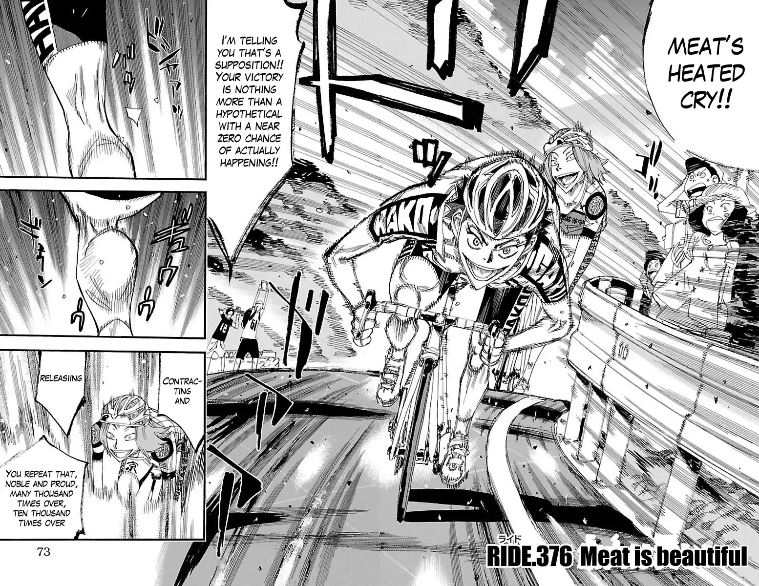 Yowamushi Pedal chapter 376 page 3